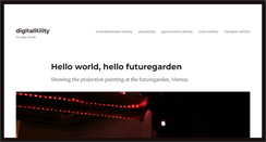 Desktop Screenshot of digitalitility.com