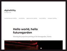Tablet Screenshot of digitalitility.com